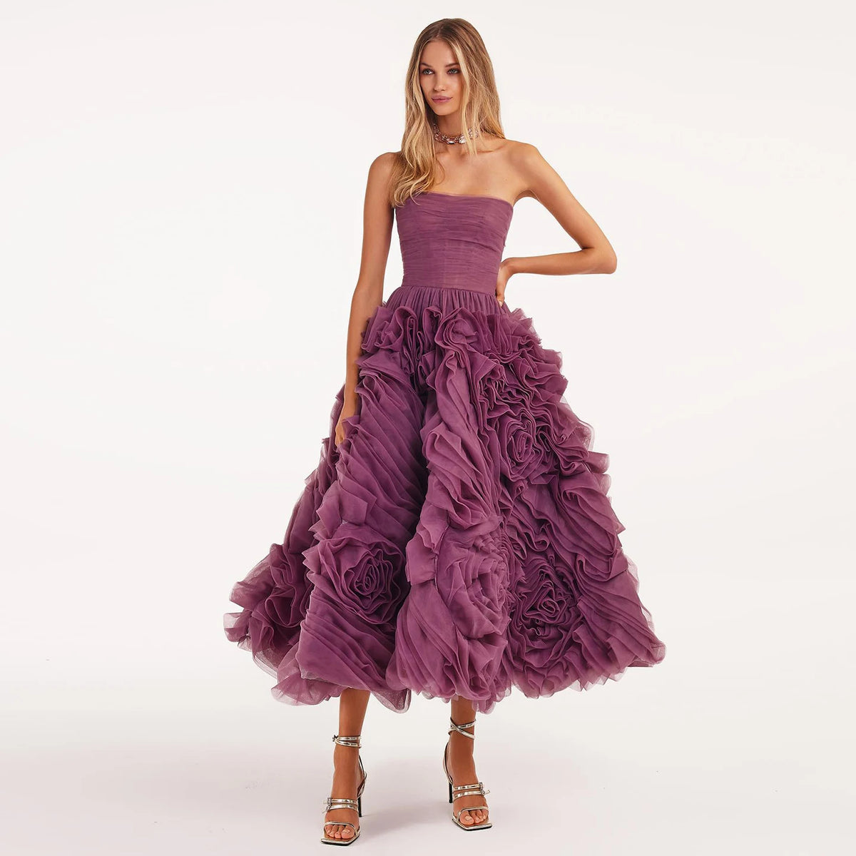 Lanark Strapless Midi