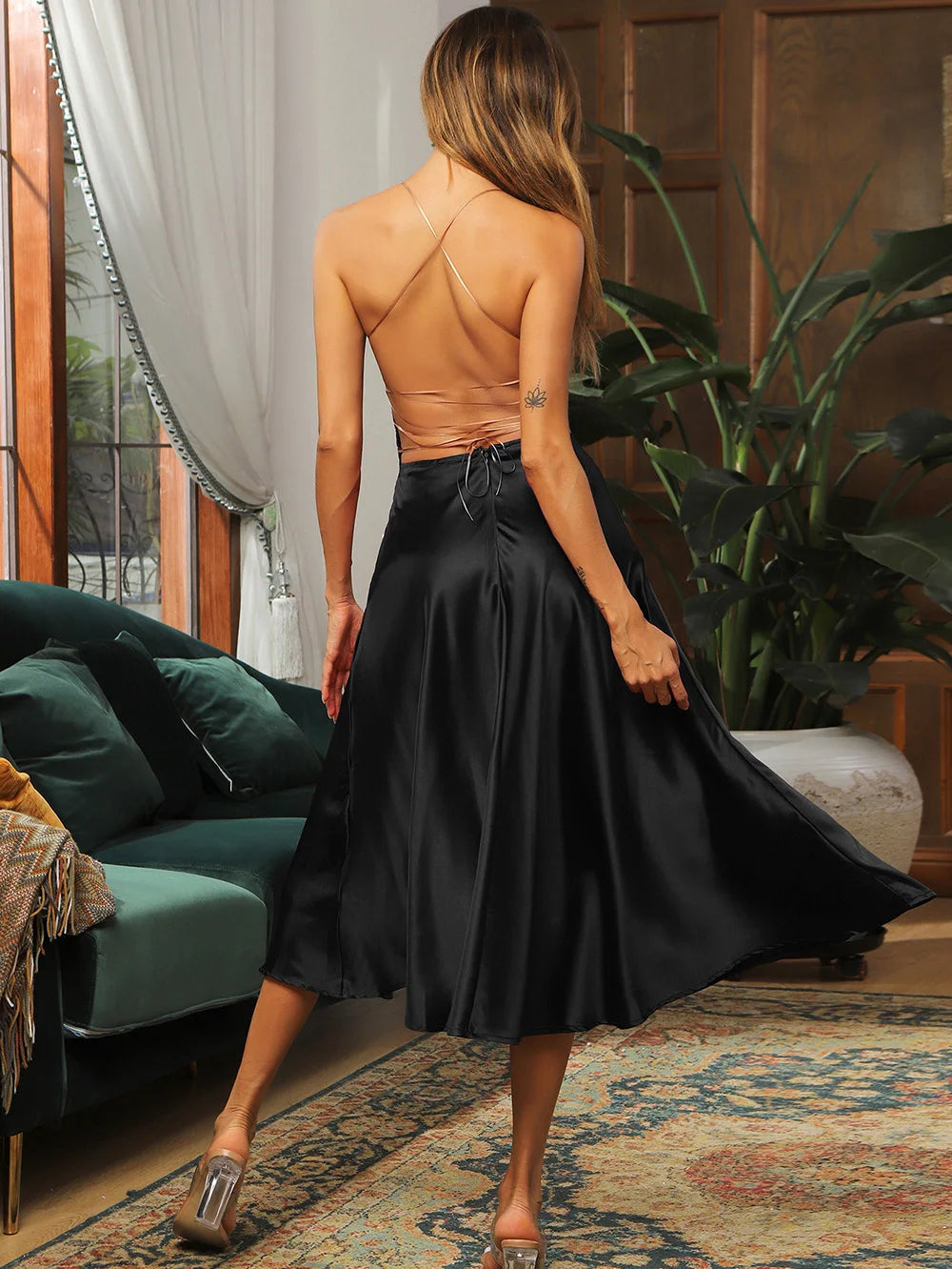 Backless Body-con Dress