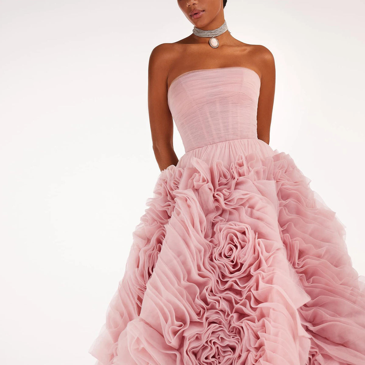 Lanark Strapless Midi