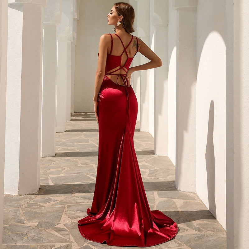 Canterwood Backless Gown