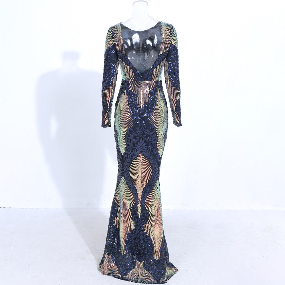 Ouro Preto Sequin Formal Gown