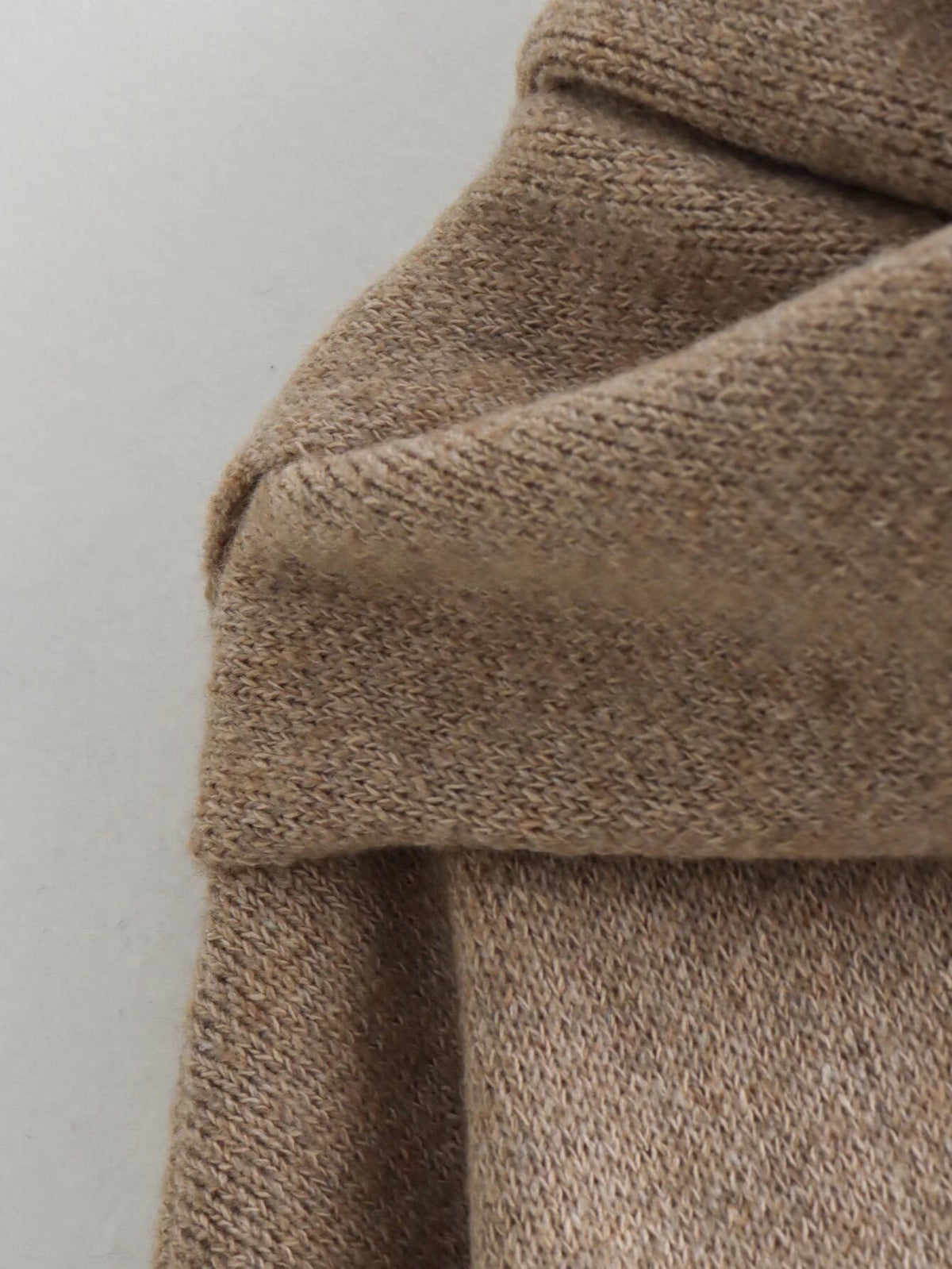 Abasco French Scarf Knitted Overcoat