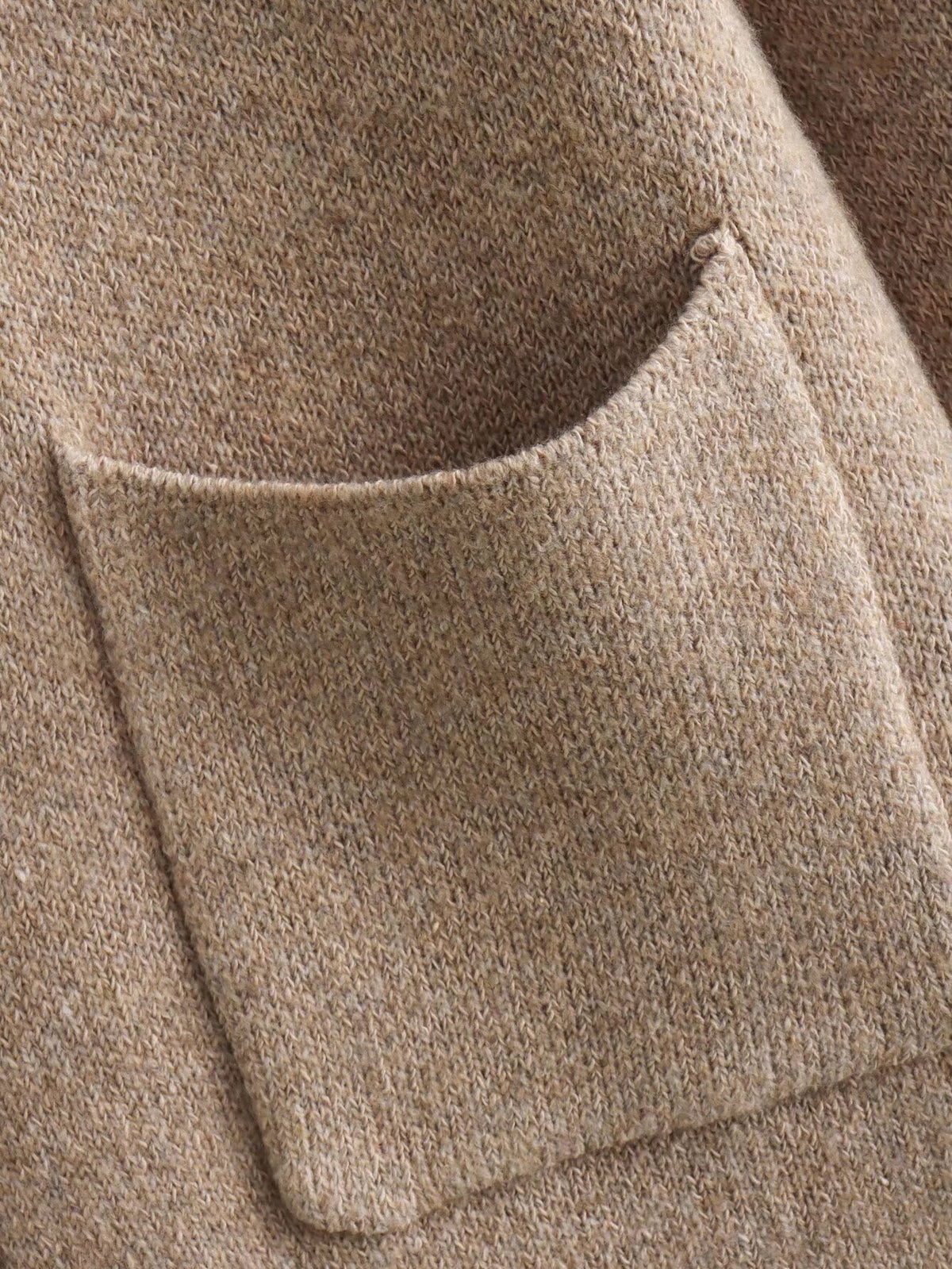 Abasco French Scarf Knitted Overcoat