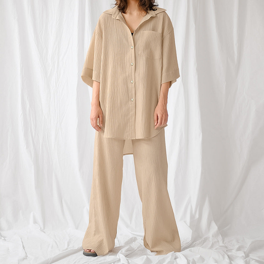 French Cotton Pajama Set