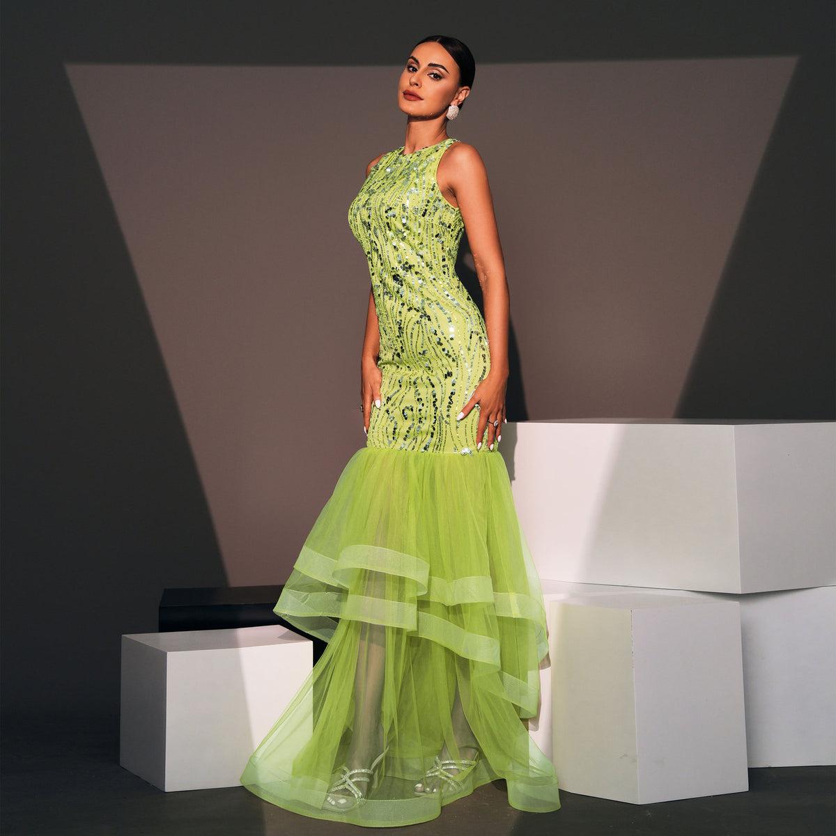 Romazzino Cocktail Evening Gown