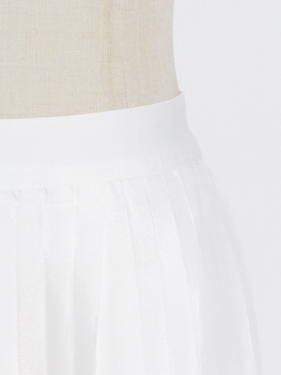 Backless Contrast Maxi Dress
