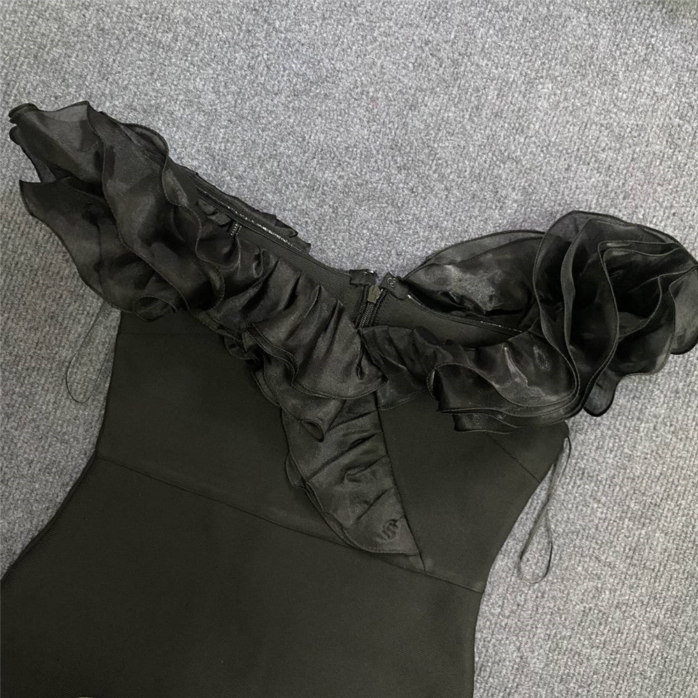 Sexy Ruffle Party Dress