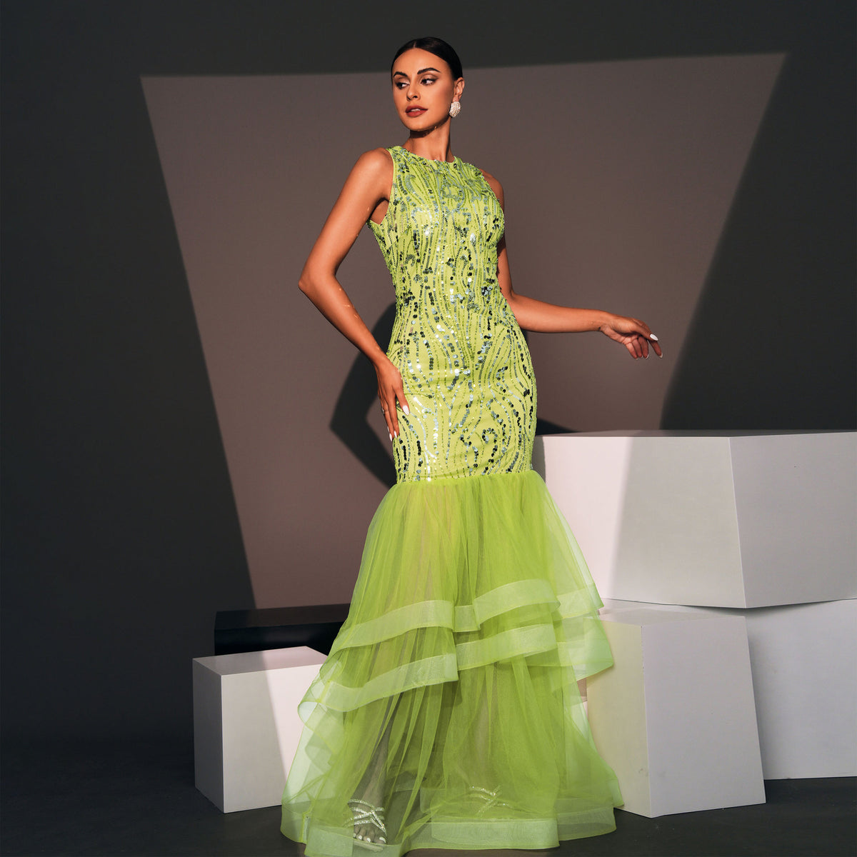 Romazzino Cocktail Evening Gown