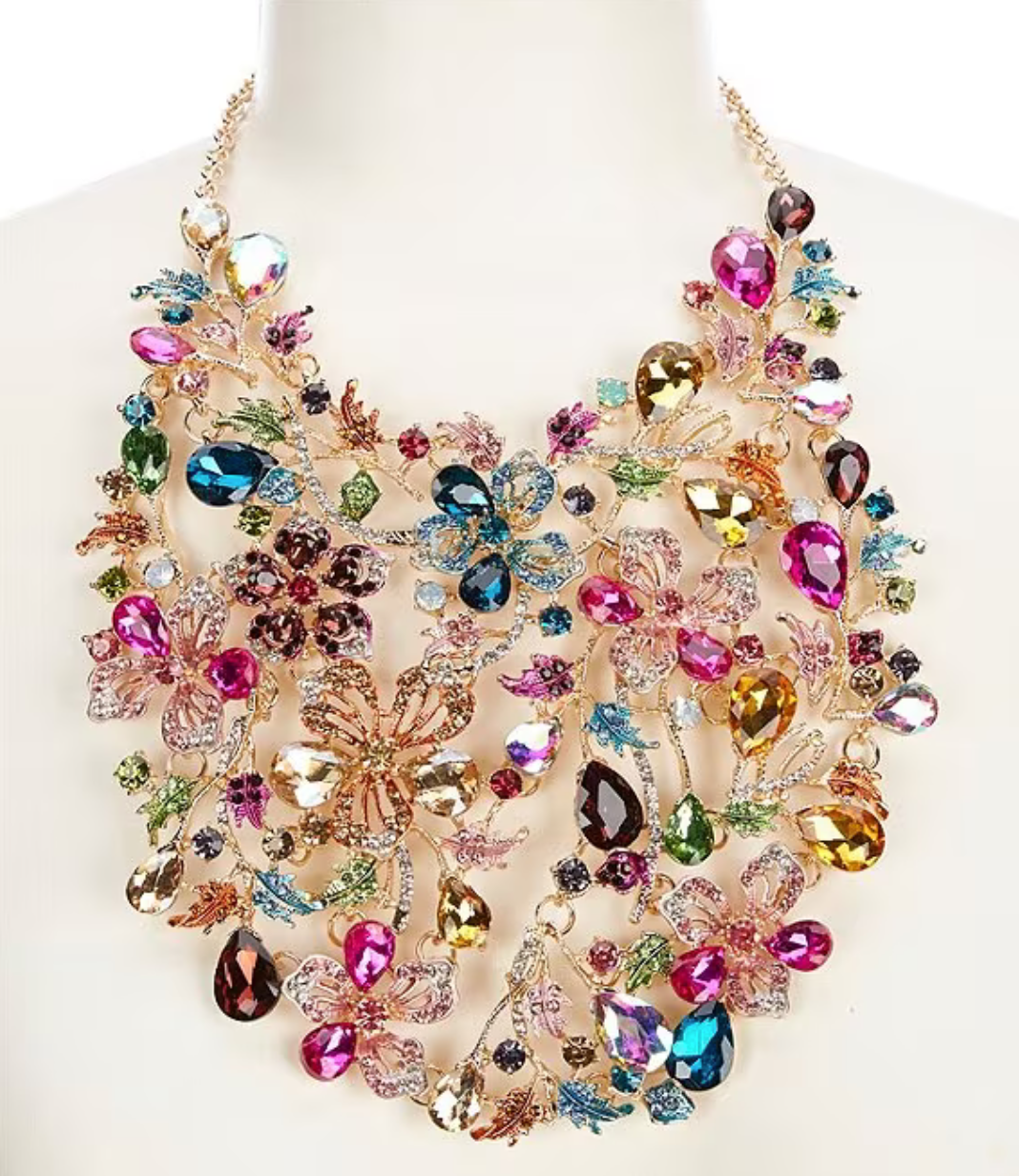 The Power of Flowers Statement Necklace