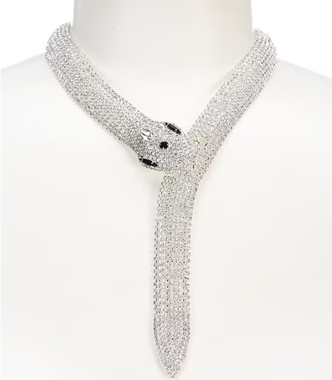 Snake Crystal Necklace