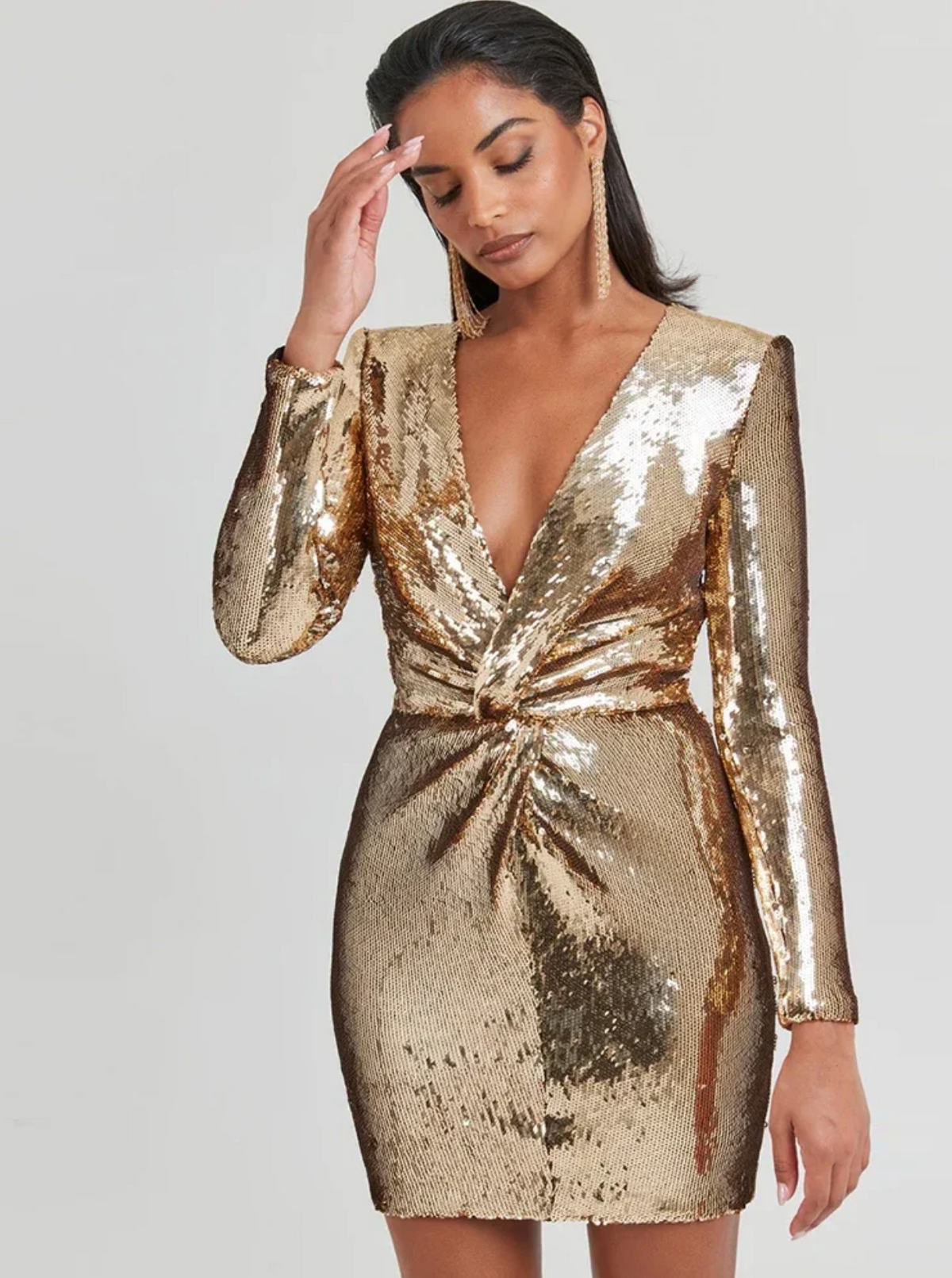 Burj Al Sequin Dress