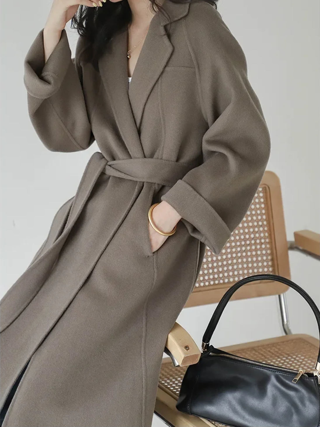 Plan de Corones Wool Coat