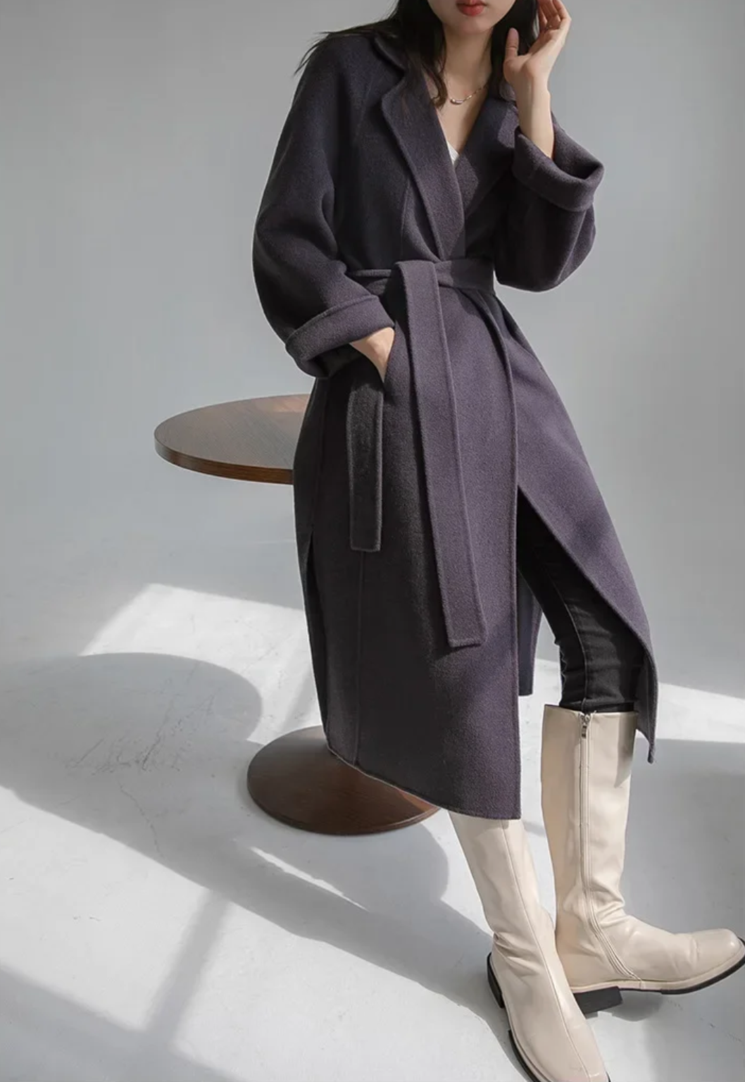 Plan de Corones Wool Coat