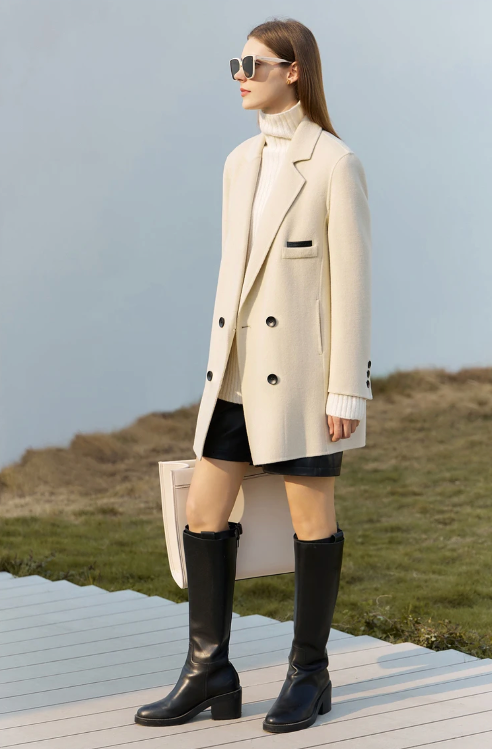 Upper Manhattan Wool Coat