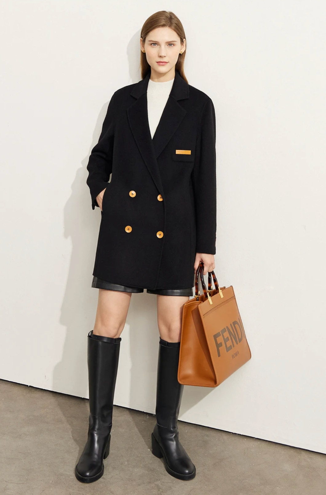 Upper Manhattan Wool Coat