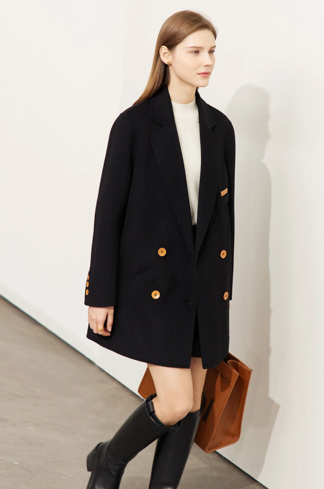 Upper Manhattan Wool Coat