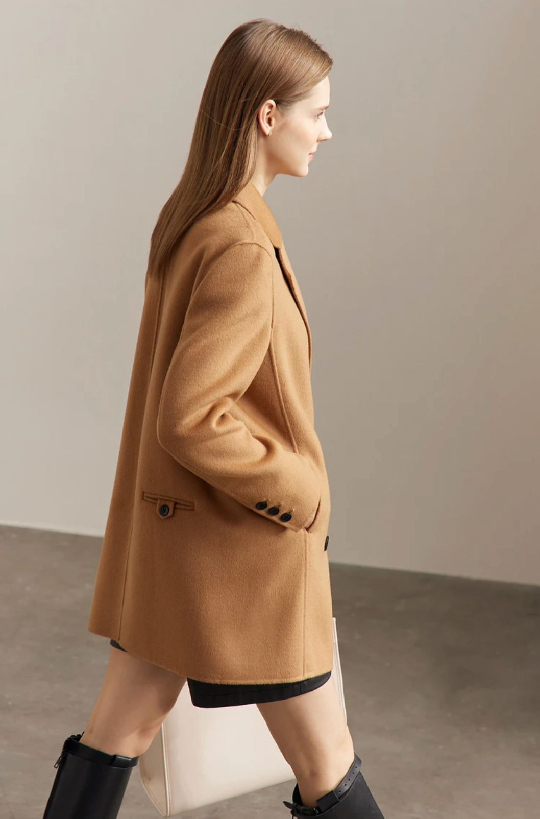 Upper Manhattan Wool Coat