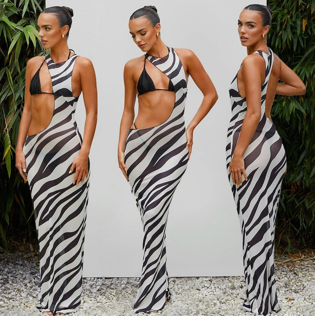 Fundu Three Piece Bikini Set