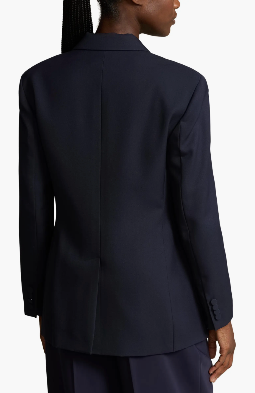 Woman wearing the Old Money Collection Couture Turner Two Piece Suit