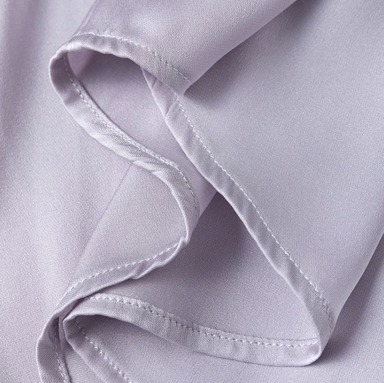 The Old Money Collection Silk Lace Up Bow Blouse