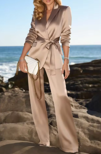 The Old Money Collection Xenia Office Two Piece Suit