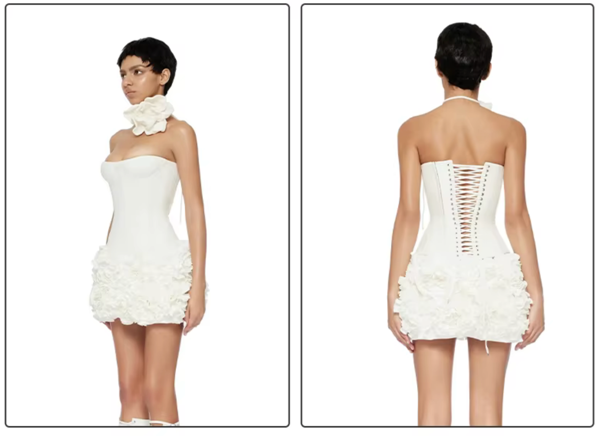 Bolero Micro Mini Dress