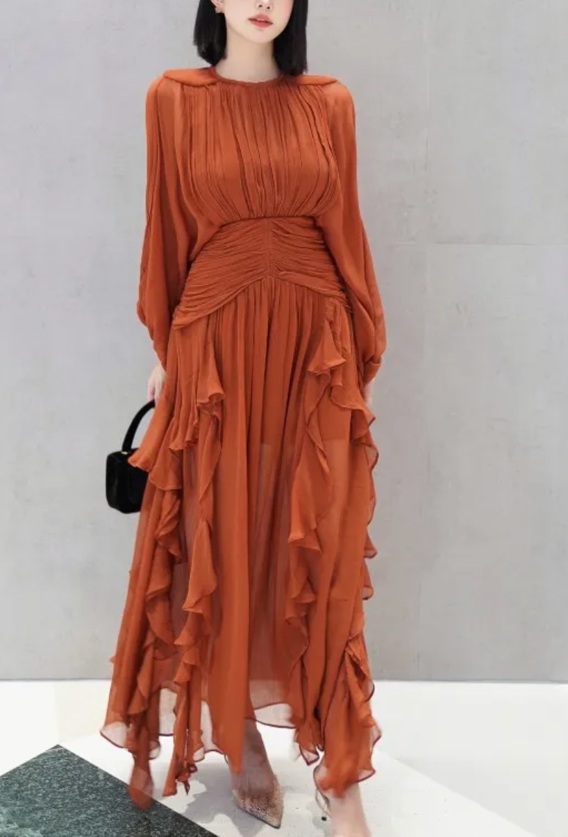 Australian Ruffled Maxi