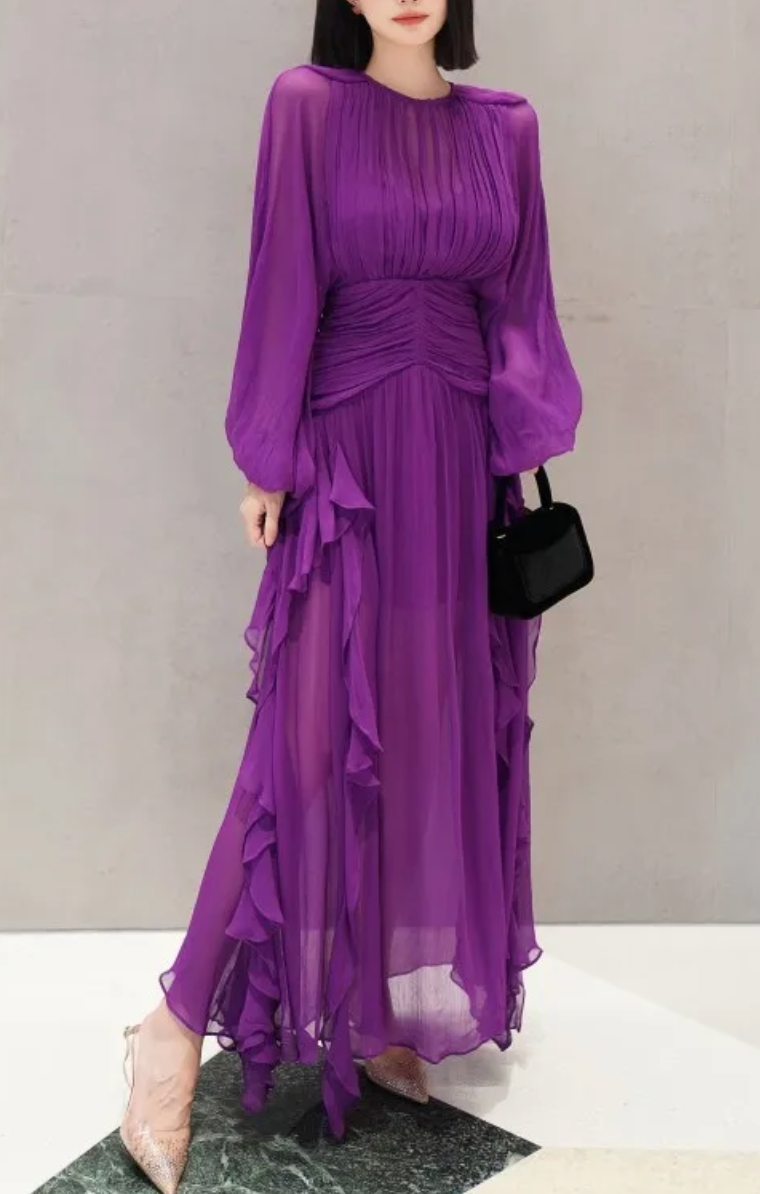 Australian Ruffled Maxi