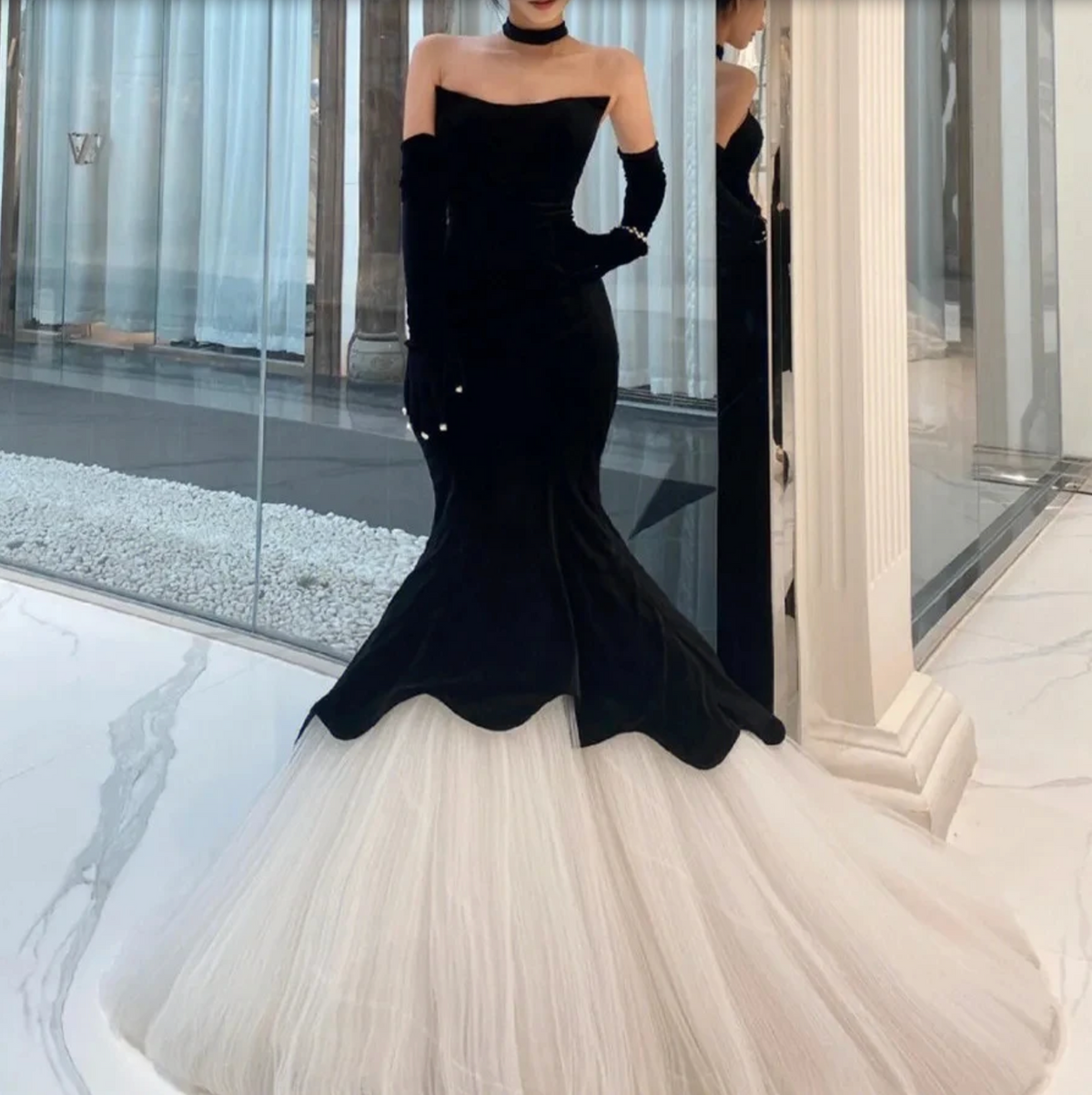 Hepburn Audrey Gown - Customized