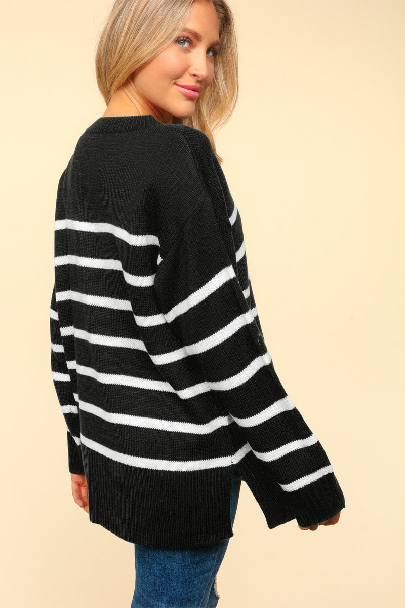 Sowerby Side Slit Sweater