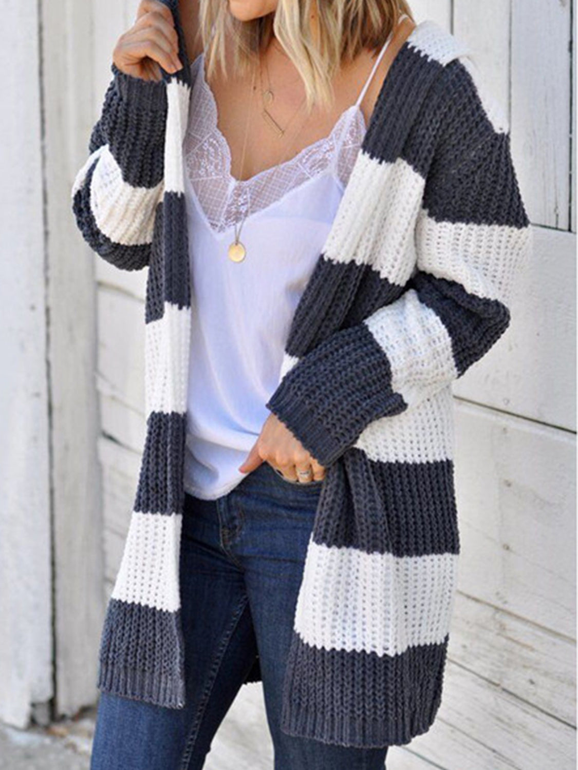 Leopold Hooded Cardigan