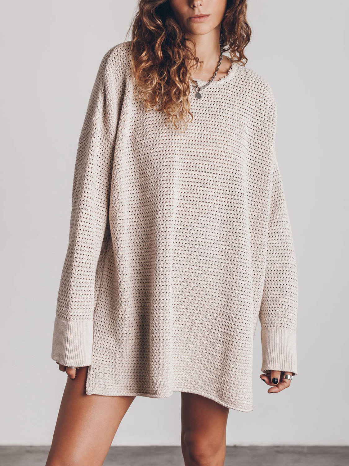 Empress Slit Sweater