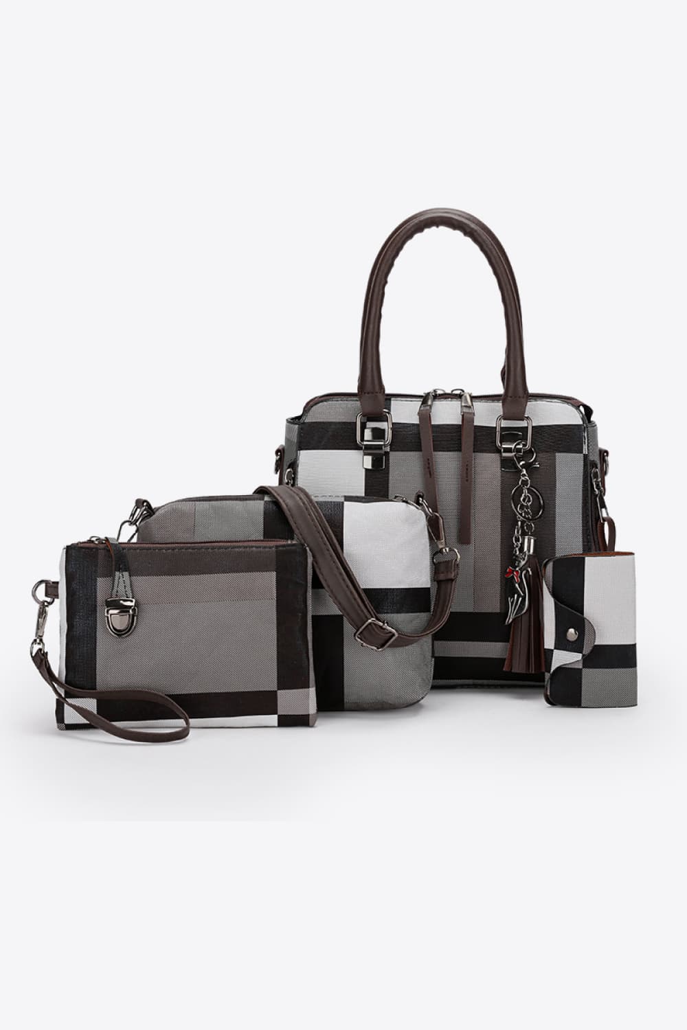 FREE GIFT WITH $150 PURCHASE Hutton Leather Bag 4-Piece Set