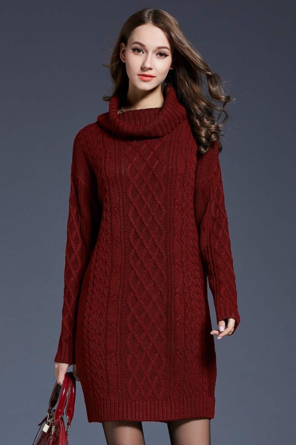 Laguna Dropped Shoulder Sweater Dress