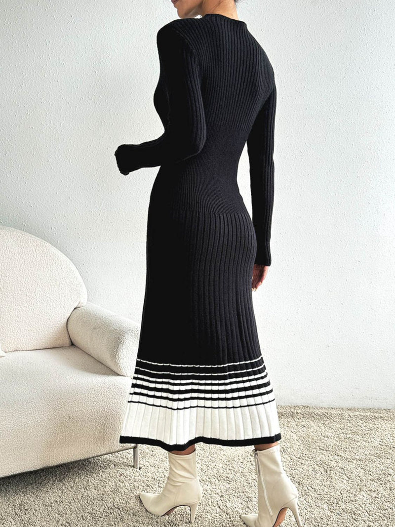 Vicarage Avenue Long Sleeve Sweater Dress