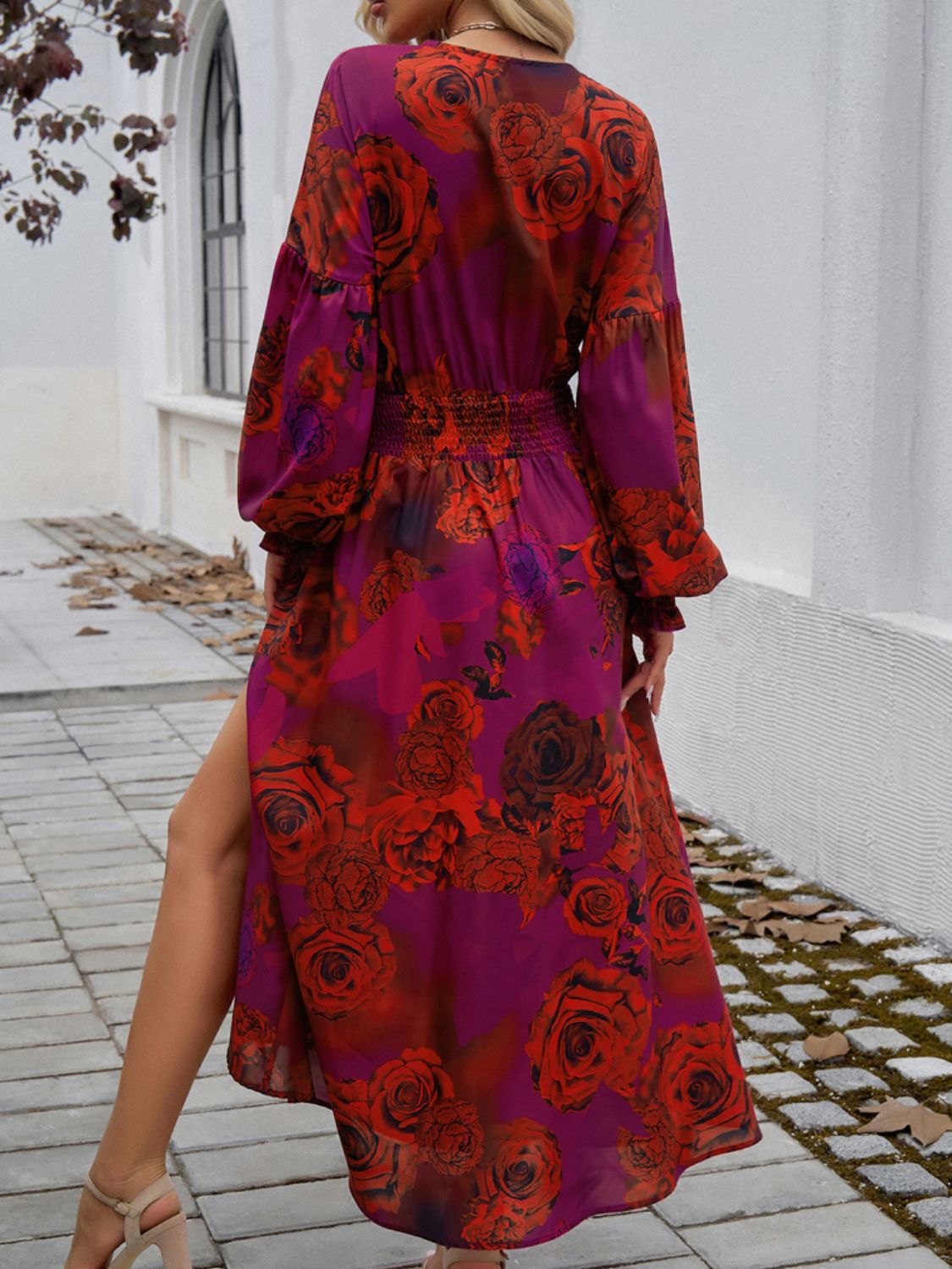 Setenil Long Sleeve Midi Dress