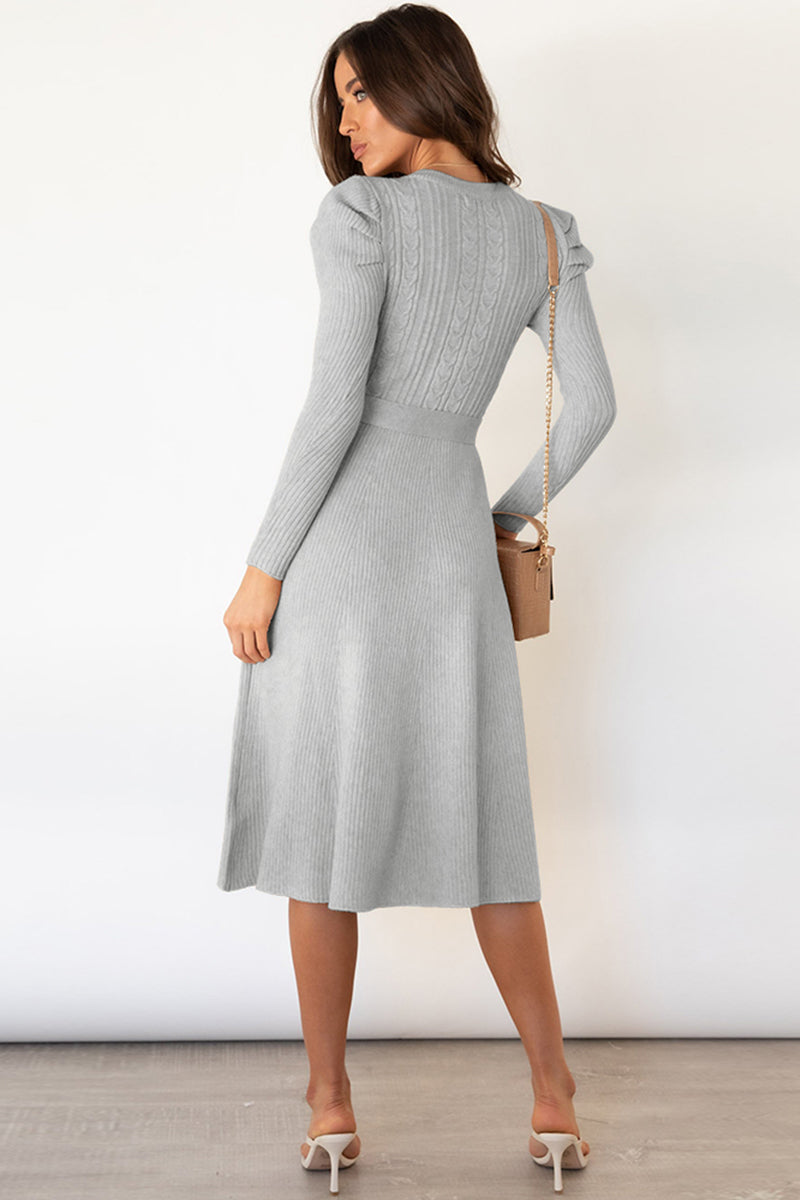 Rochester Tie Waist Sweater Dress