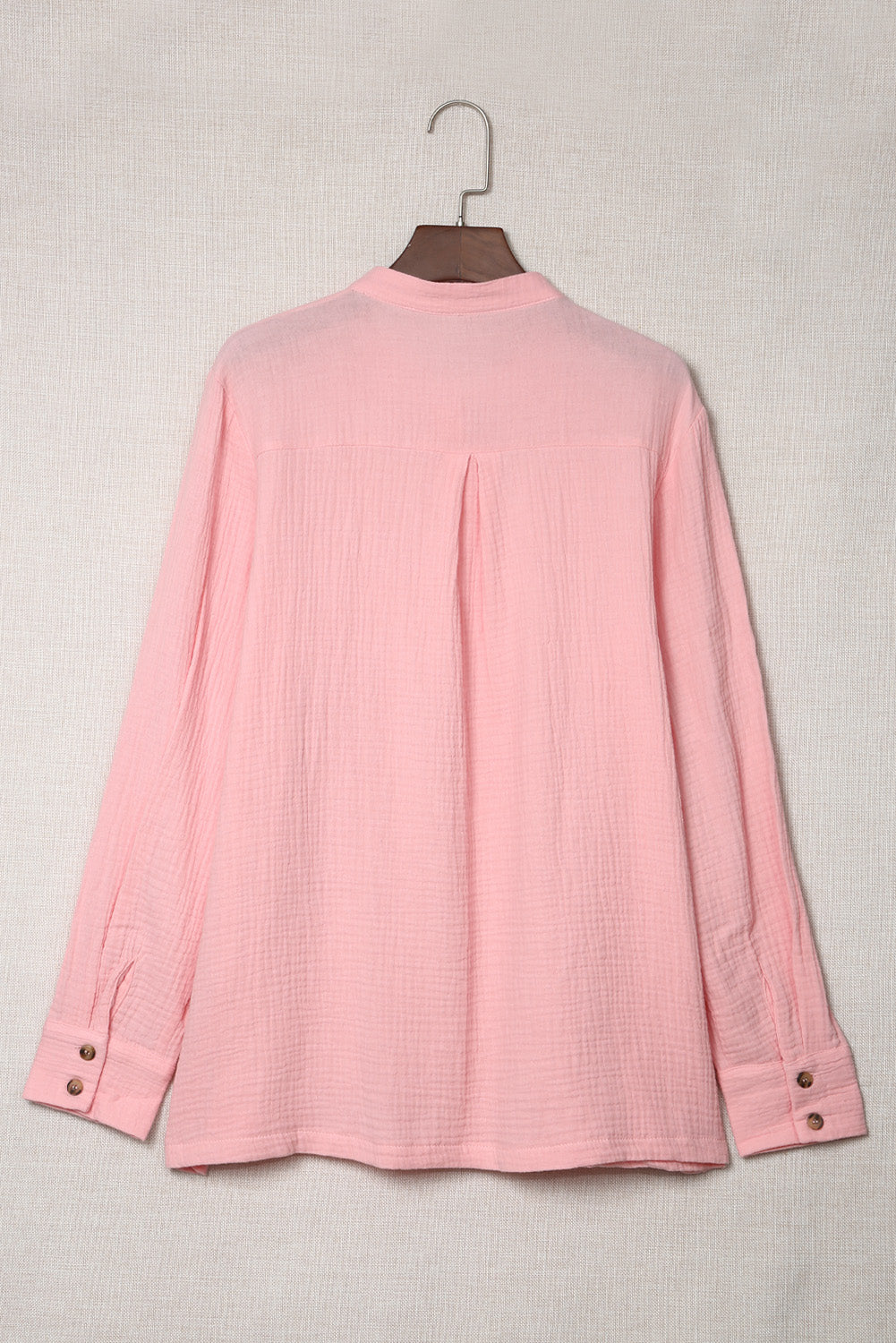 Pleated Knit Blouse