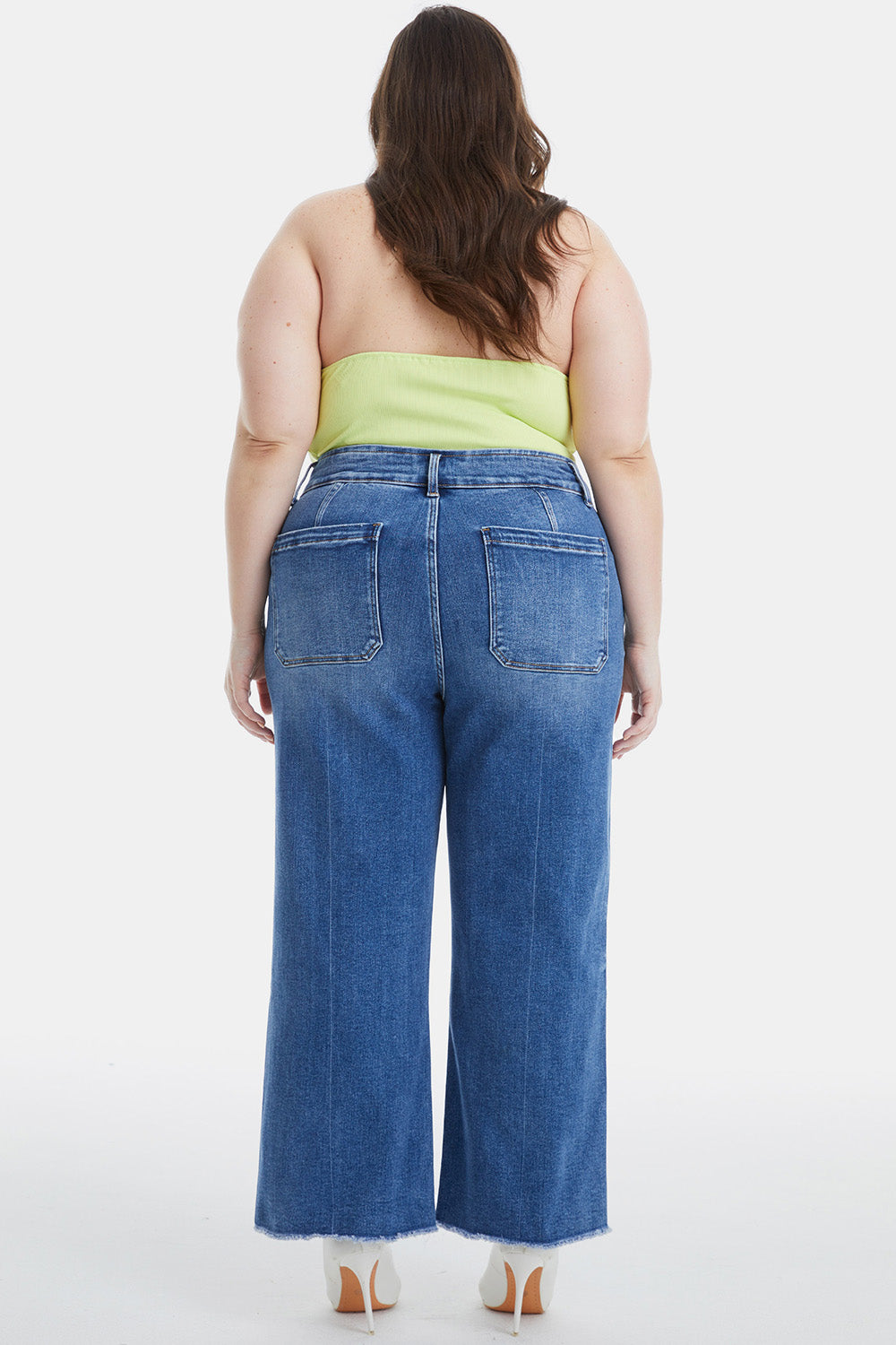 Full Size High-Waist Jeans