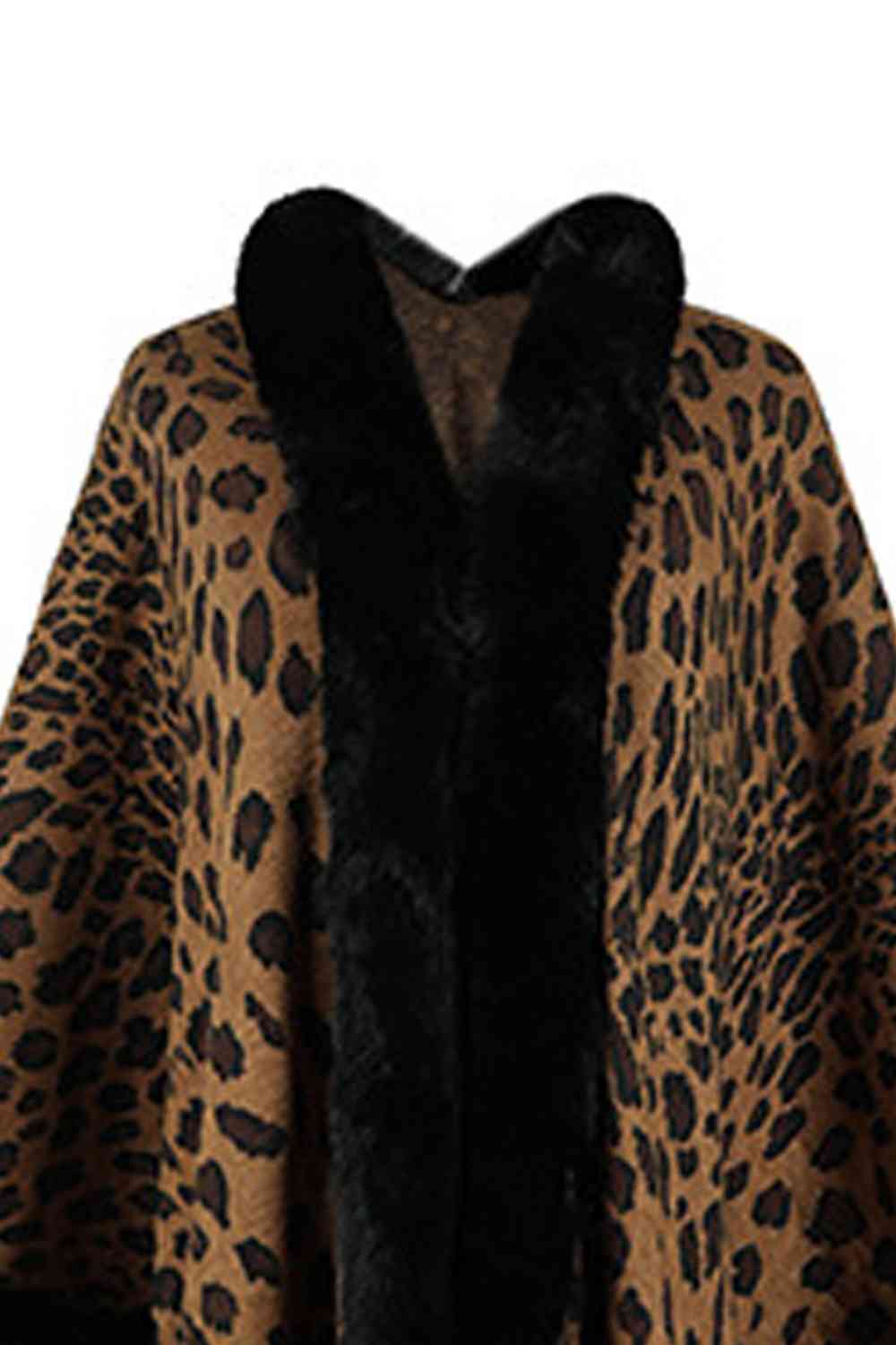 Leopard Poncho