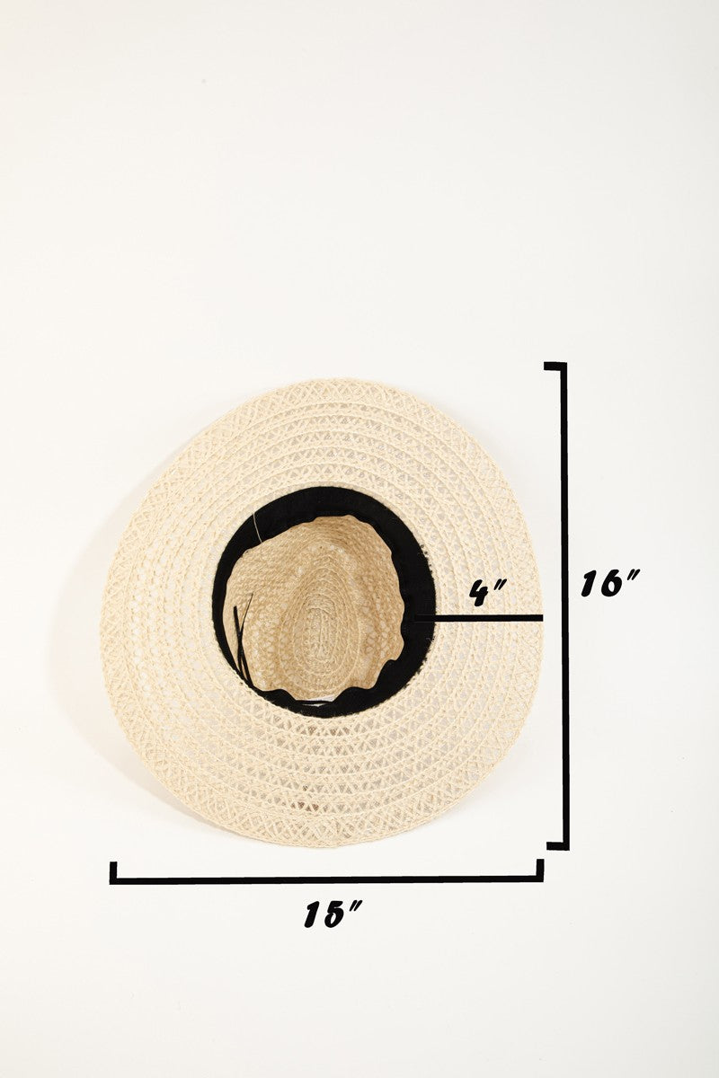 Straw Weave Sun Hat