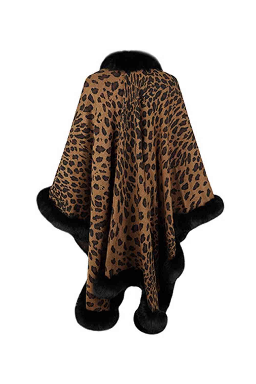 Leopard Poncho