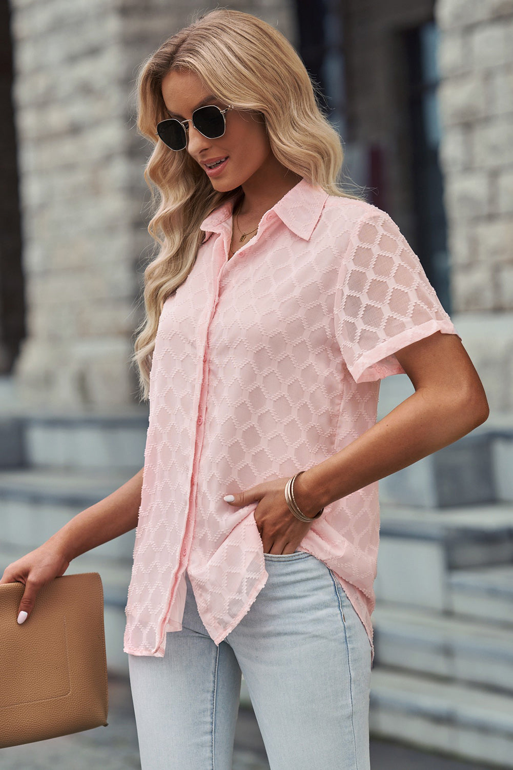 Livi Button Up Short Sleeve Shirt