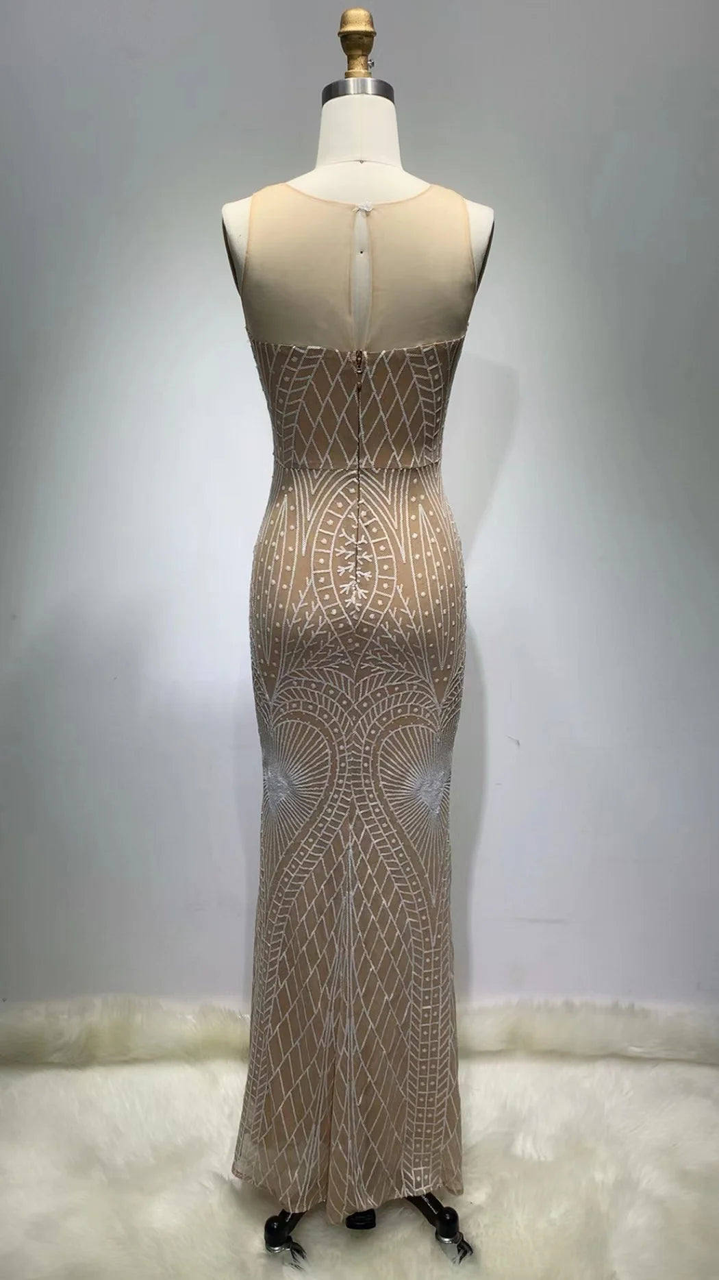 Crystal Luxury Evening Dress