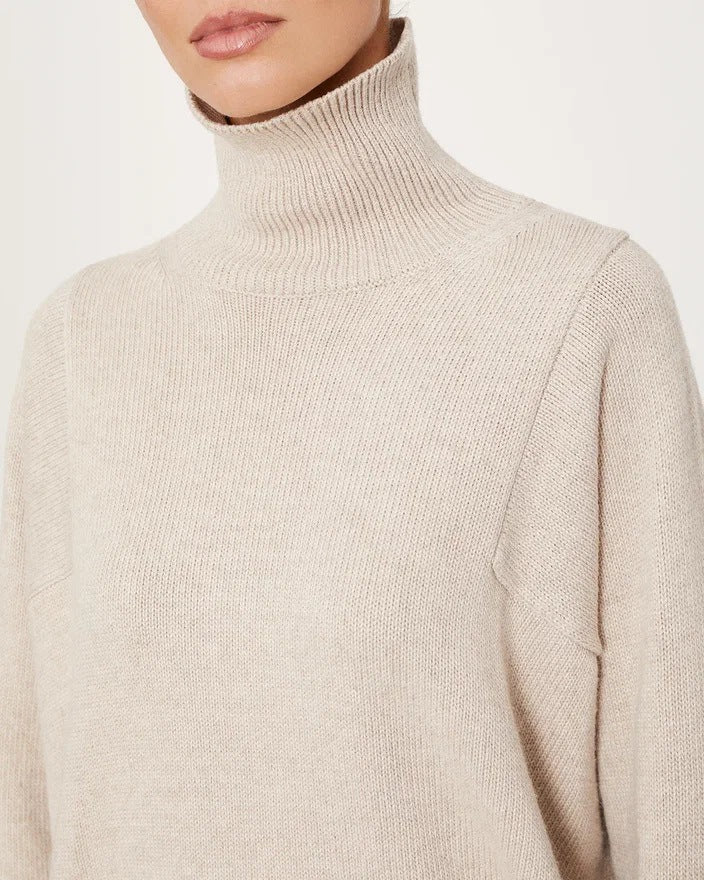 Loose Turtleneck Sweater