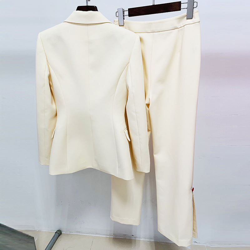 Red Button Ivory Blazer Trousers Two Piece Set