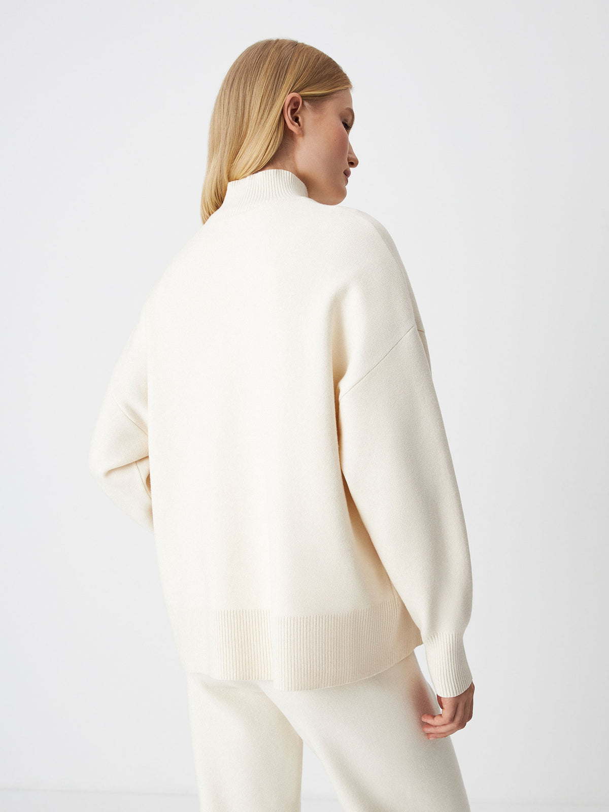 Half Collar Loose Sweater