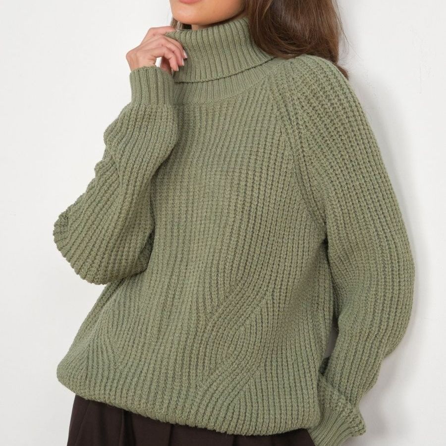 High Neck Sweater