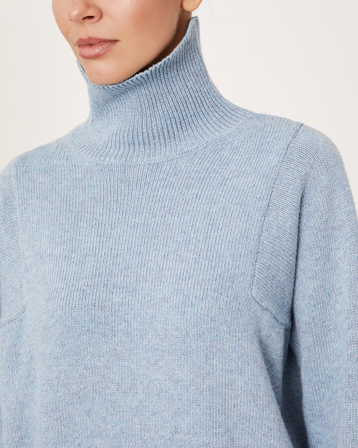 Loose Turtleneck Sweater