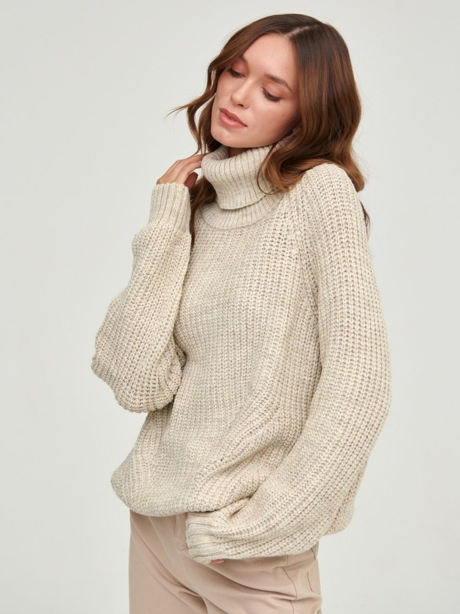 High Neck Sweater